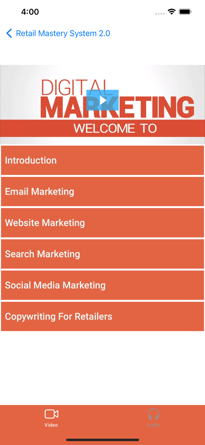 Retail Mastery System 2.0