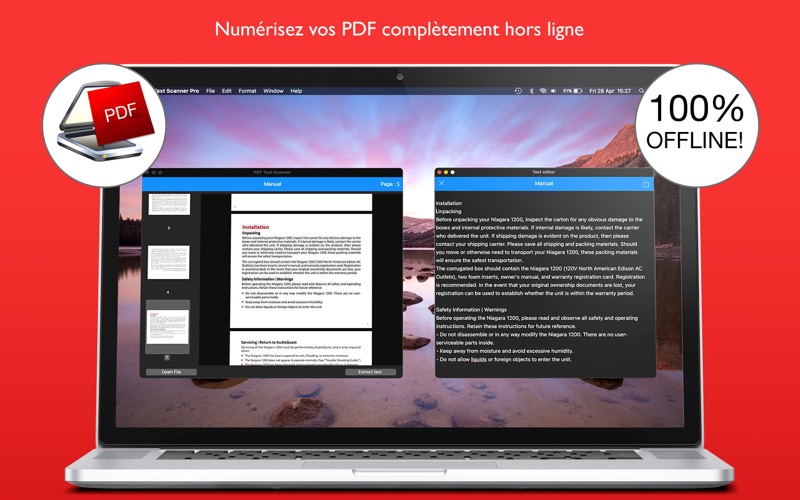 Screenshot #1 pour PDF Scanner de texte