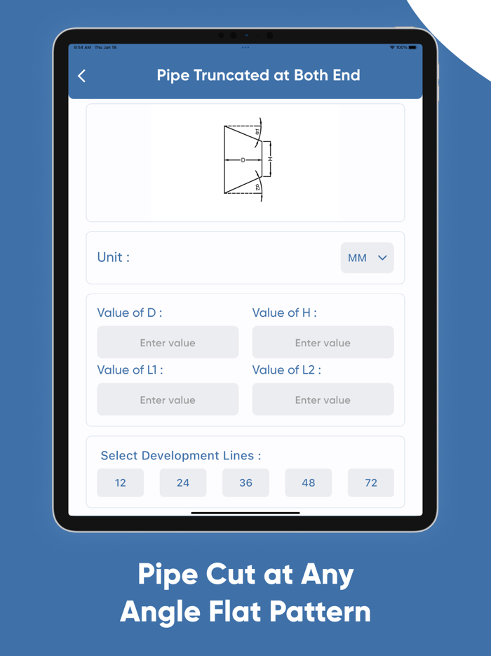 Fabrication Flat Pattern