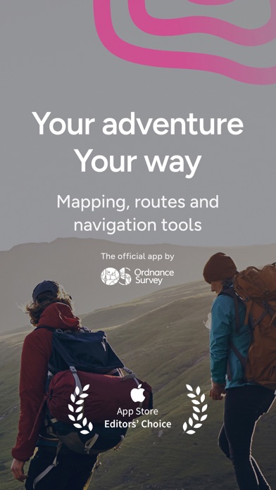 OS Maps: Walking & Bike Trailsのおすすめ画像1