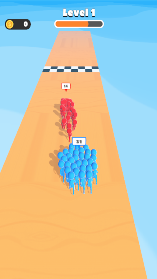#1. Count Crowd - Stickman Master (iOS) Podle: ismail budak