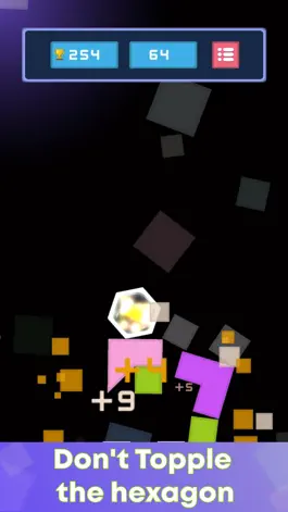 Game screenshot Hexagon Drop - Fun Physics ! hack