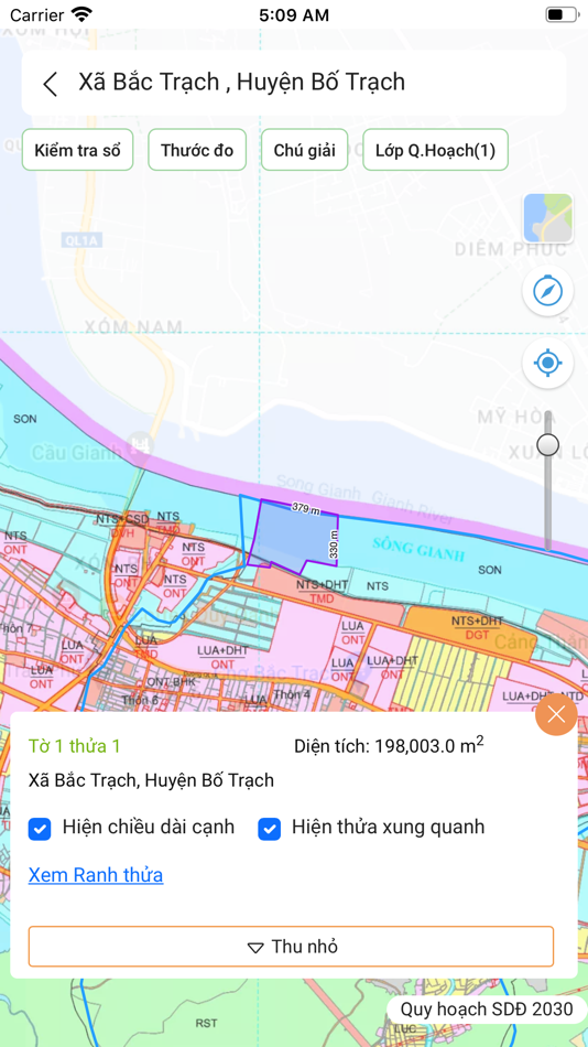 #6. Tra cứu quy hoạch Quảng Bình (iOS) 由: THACH THEN