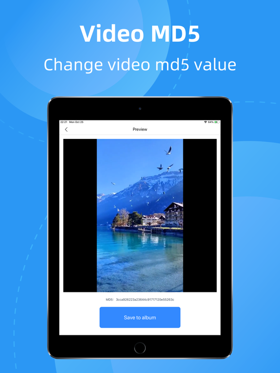 FDCTool - Video & Image Tool iPad screenshot 4 - Graphics & Design app