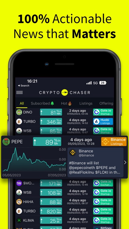 Crypto Chaser: Catch News 1st!