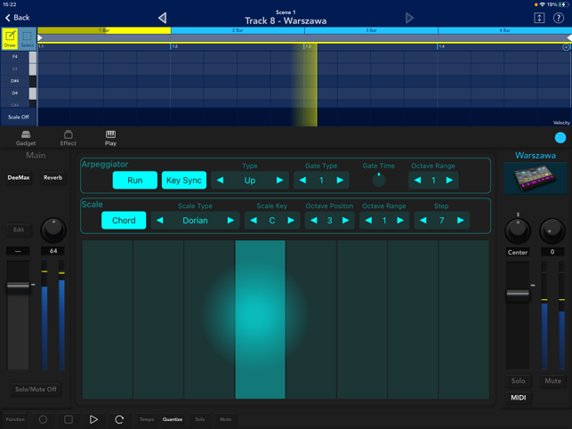 KORG Gadget 3 Screenshot