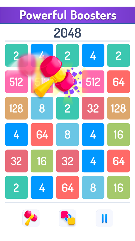#5. 2248 Number Merge (iOS) Podle: BREW STUDIO LIMITED