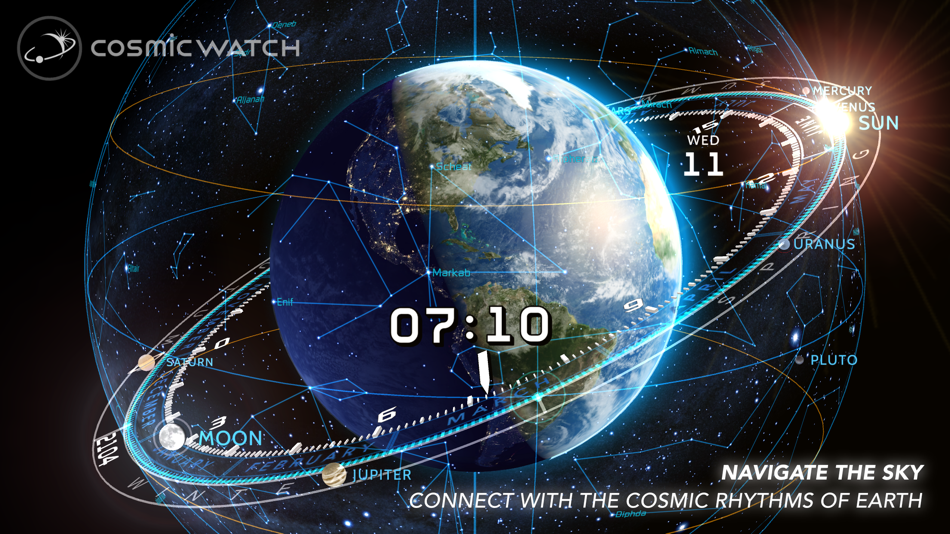 #10. Cosmic-Watch (iOS) 由: Celestial Dynamics AG