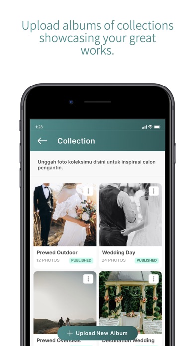 Weddingku Partner Area Screenshot