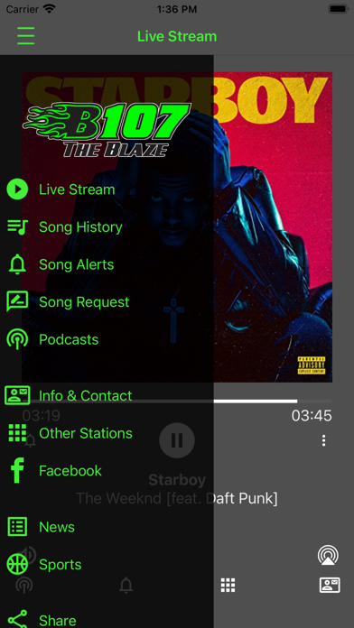 B107 The Blaze Screenshot