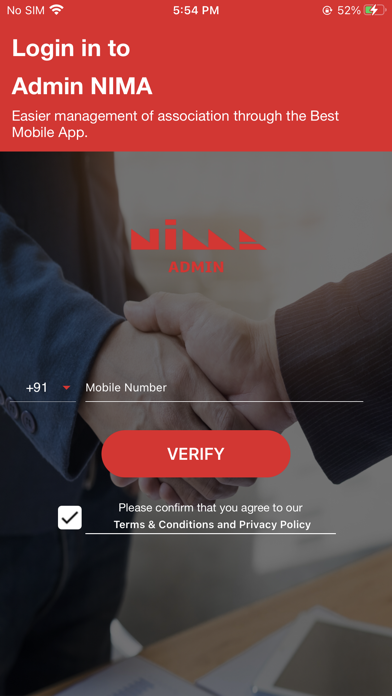 Admin NIMA Screenshot 2 - AppWisp.com