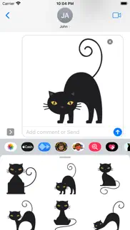 How to cancel & delete black cat in the city stickers 3