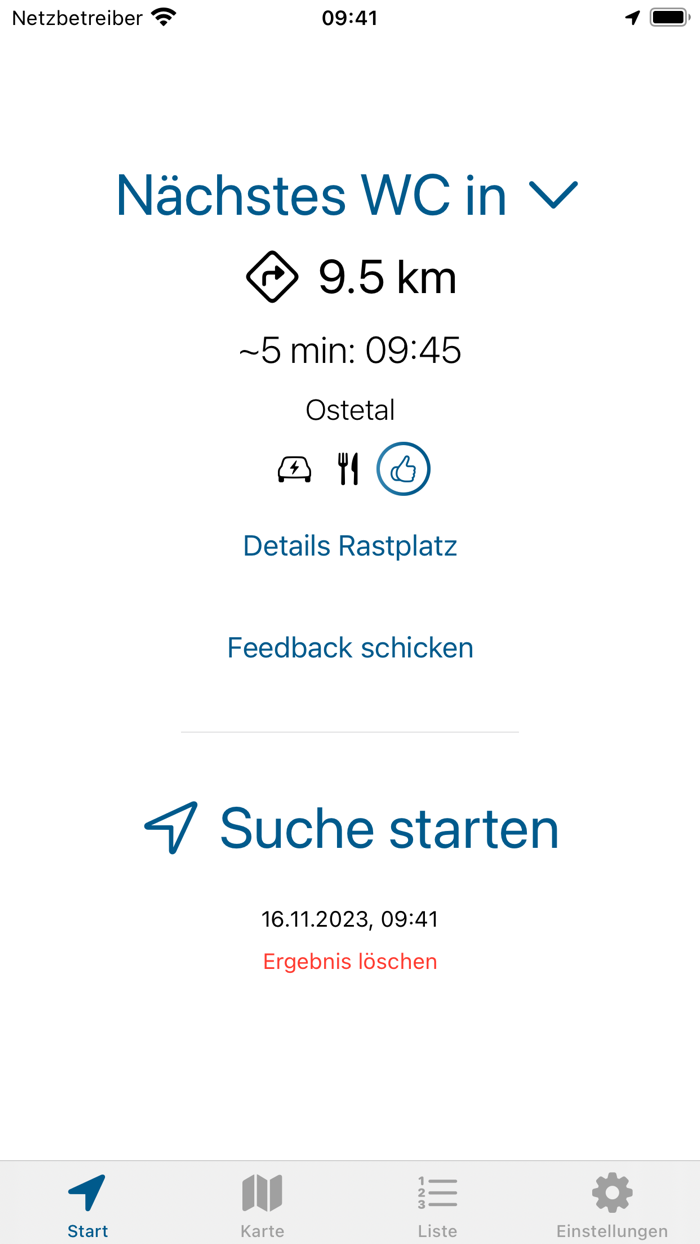 Place to Pee - Autobahn WC