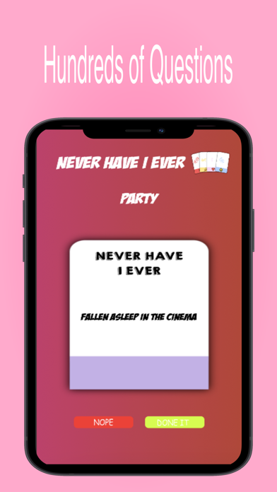 Never Have I ever - Couples Screenshot