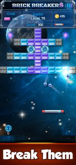 Game screenshot Brick Breaker : Space Outlaw apk