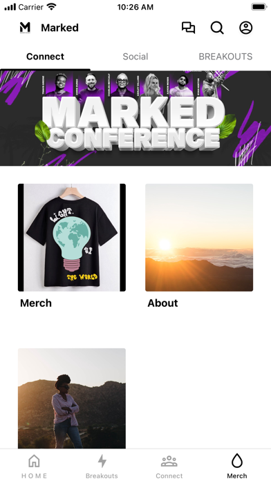 Marked Church App Screenshot