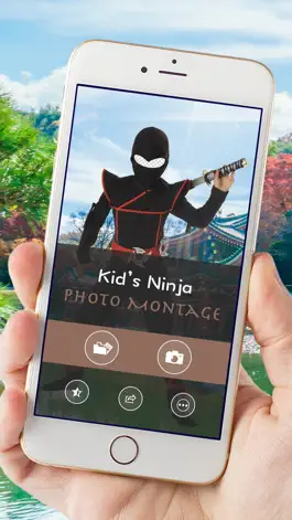 Game screenshot Kid’s Ninja Photo Montage mod apk
