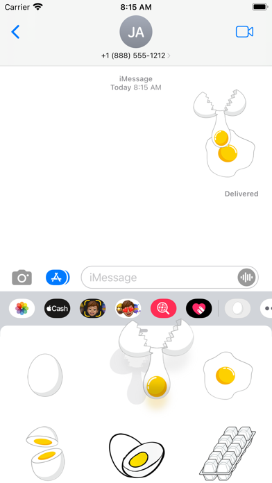 Egg sticker TAMAGO Screenshot