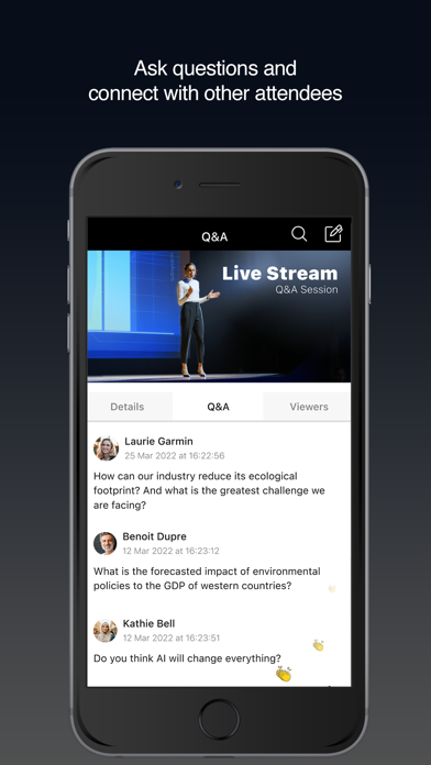 INFINITI Meetings & Events Screenshot