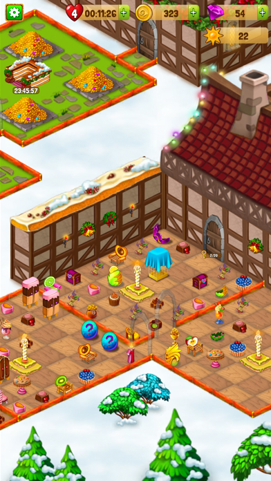 Christmas games: Merge & Match Screenshot