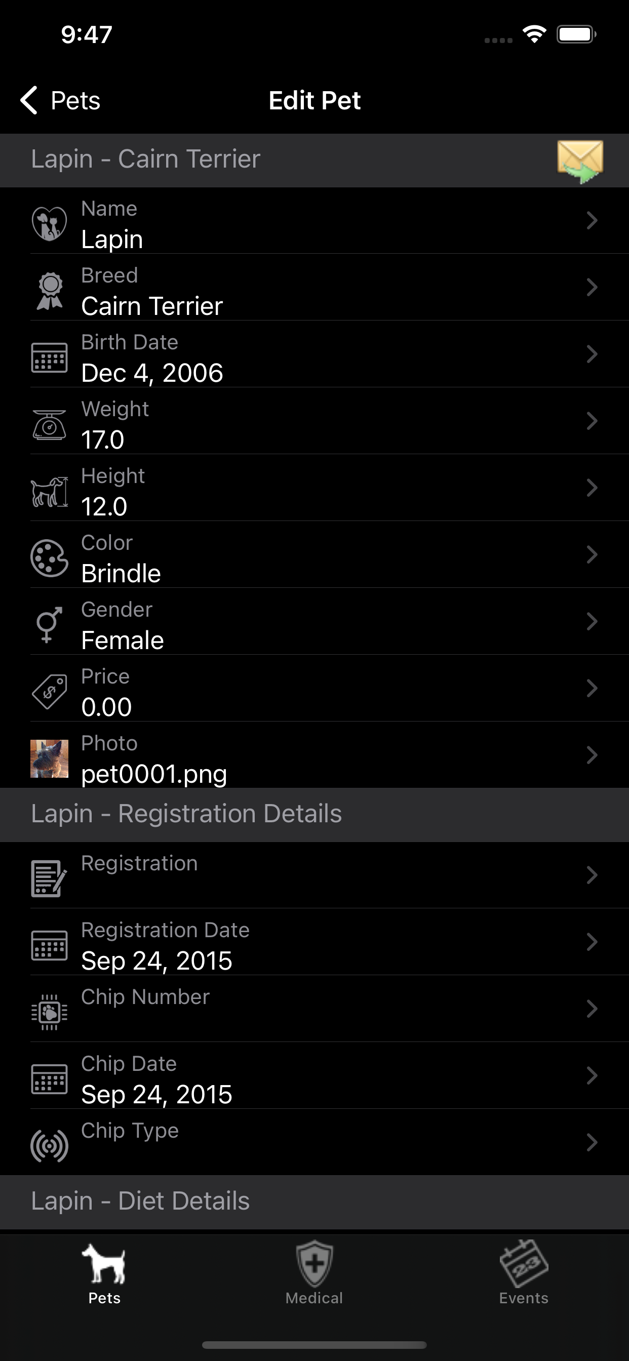 myPetCare screenshot 4