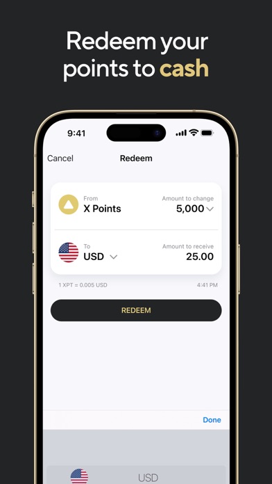 X World Wallet: Visa Card Screenshot