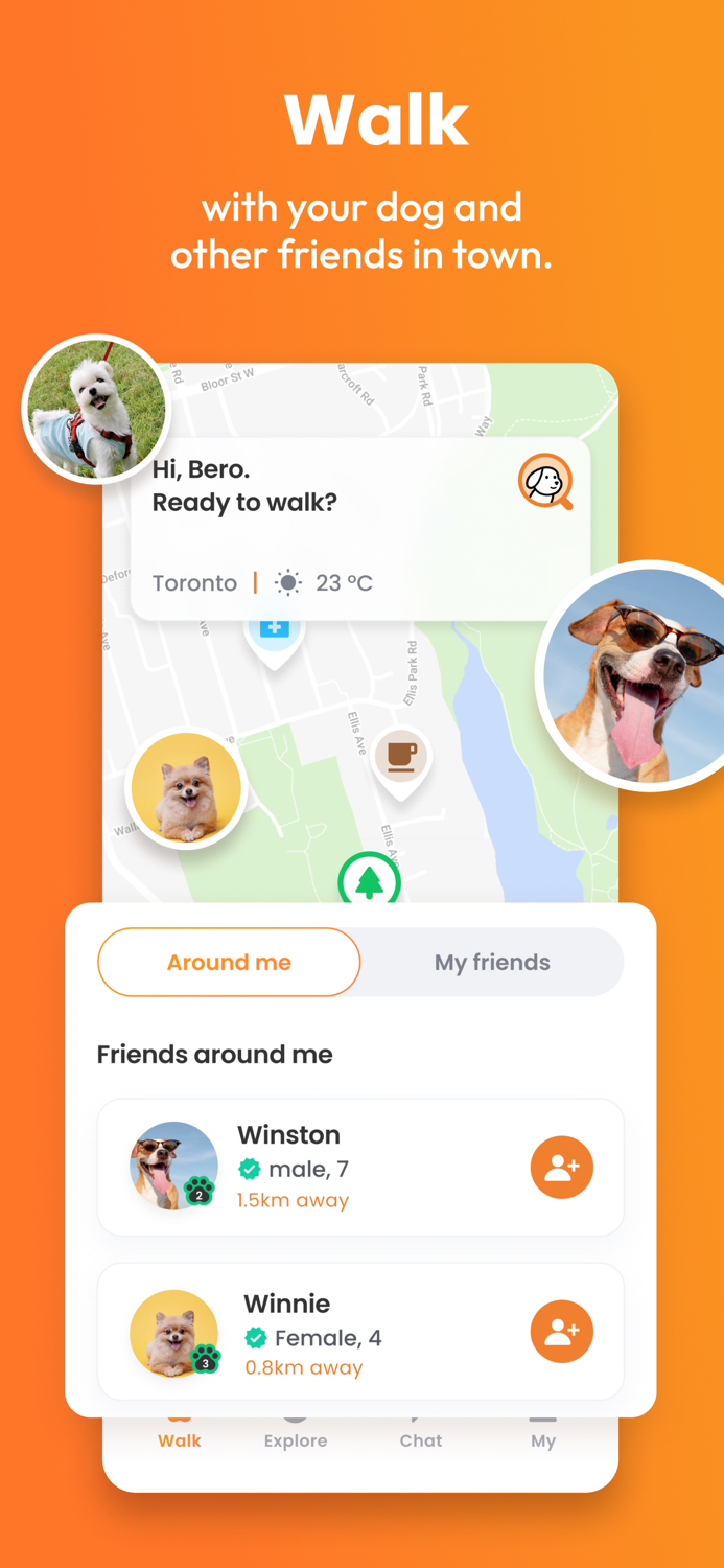 BERO - Dog Walking and Social