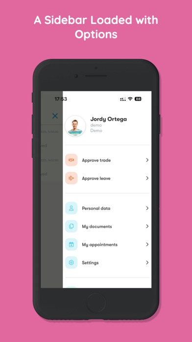 Shiftey app Screenshot