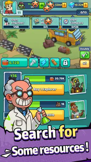 SurvivalAdventure：Idle Clicker screenshot 3