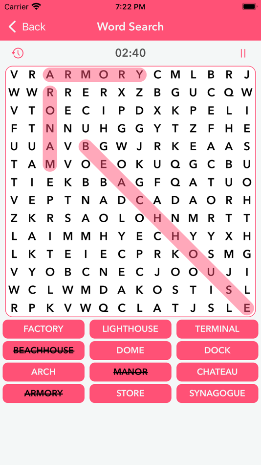 #5. Word Search : Puzzle Search (iOS) By: Sumita Hirpara