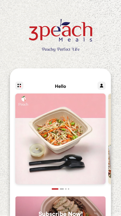 3Peach Meals Screenshot