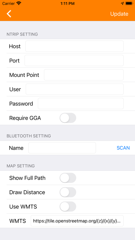 #2. BluetoothLE RTK (iOS) By: Navisys Technology Corp.