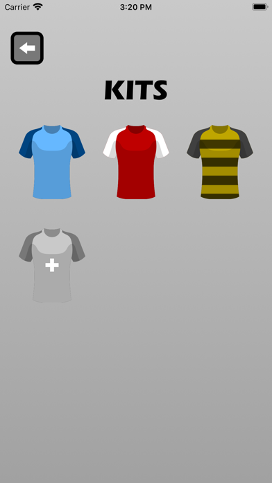 Football Lineup Manager Screenshot