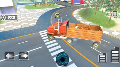 Big Farm Animal Trucking Games Screenshot