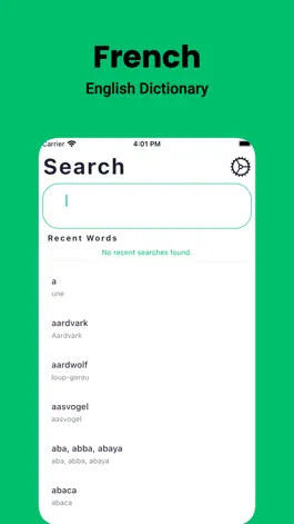 Game screenshot French To English Dictionary + mod apk