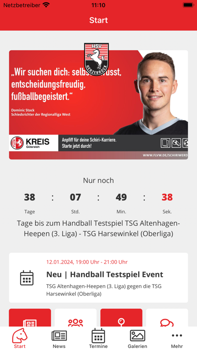 Herzebrocker Sportverein Screenshot