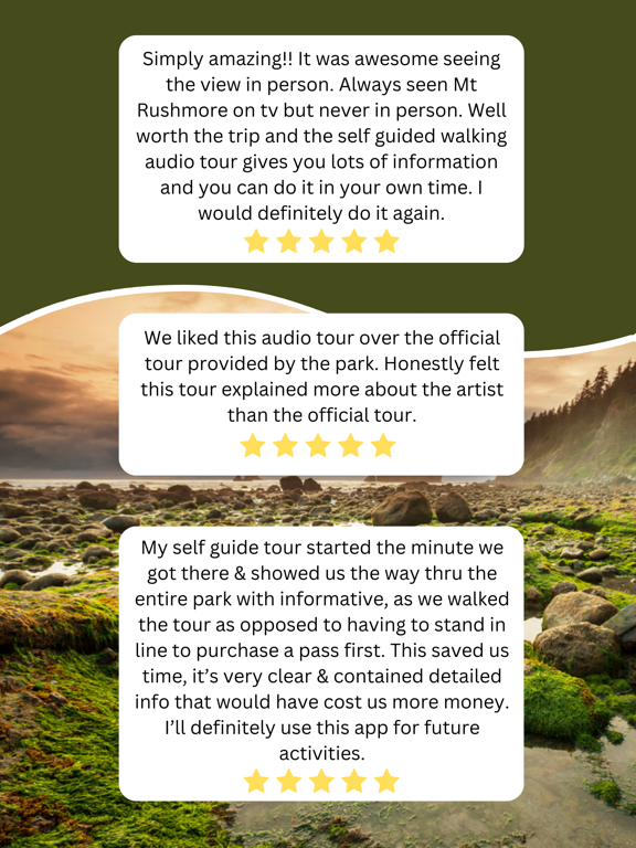 Olympic National Park GPS Tour iPad screenshot 8 - Travel app