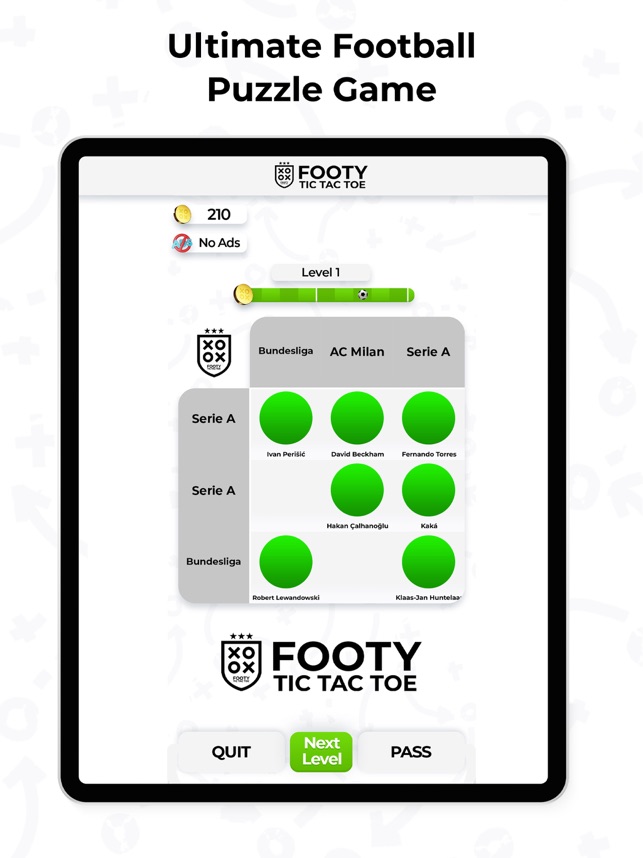 Tic tac toe football Free Download