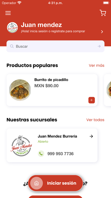 Juan Mendez - Burrería Screenshot