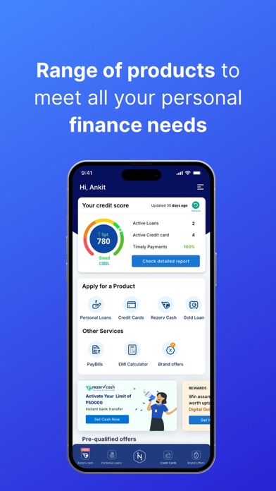 Screenshot #1 pour IndiaLends - Instant Loan App