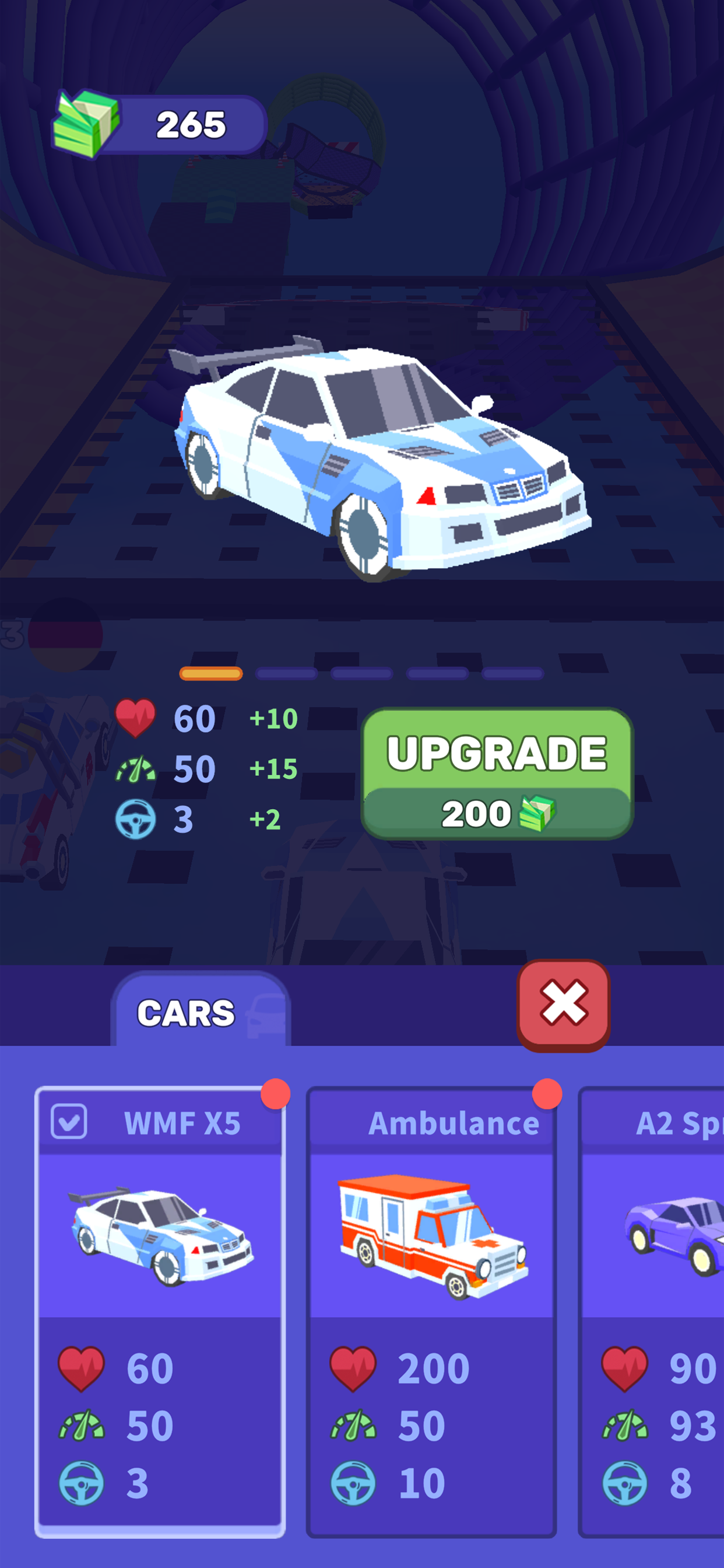 Ramp Racing 3D: Carrera rápida