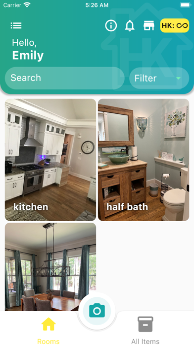 HouseKeeper App Screenshot