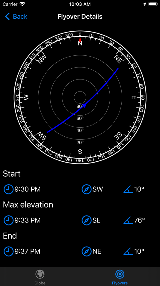 #4. Space Station Tracker (iOS) 由: Jaimeson Bilodeau