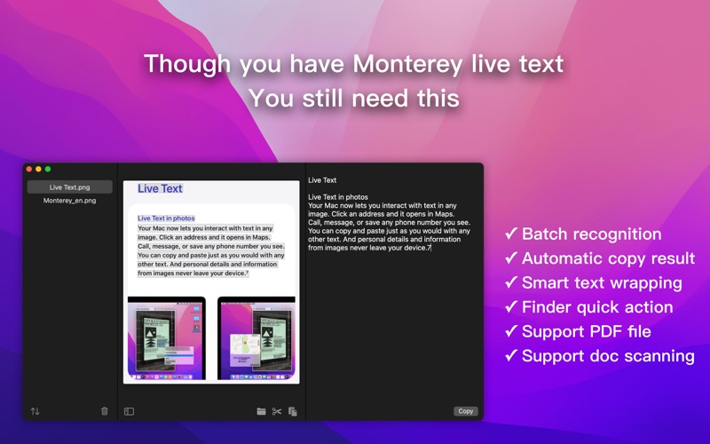 Screenshot #1 pour Image to text-Accurate & Easy