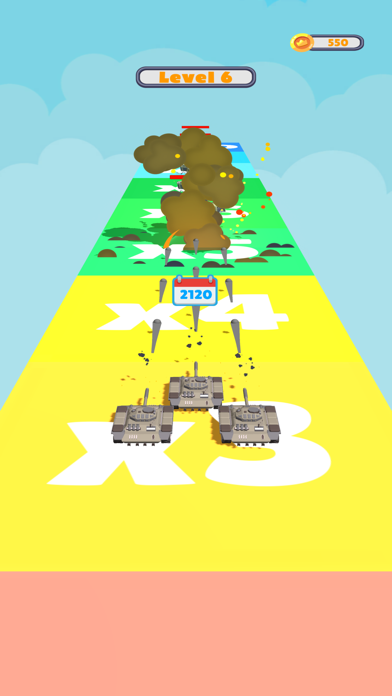 Tank Evolution Rush! Screenshot