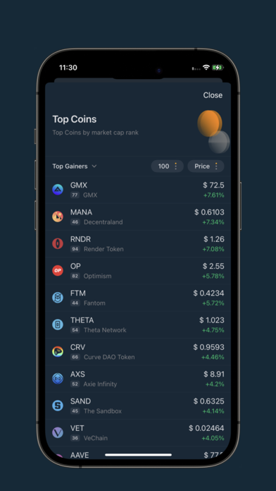 Fintex Wallet Screenshot