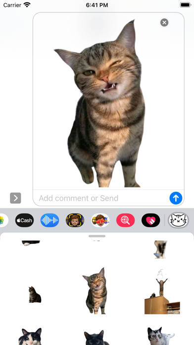 Cat-tastic Stickers Screenshot
