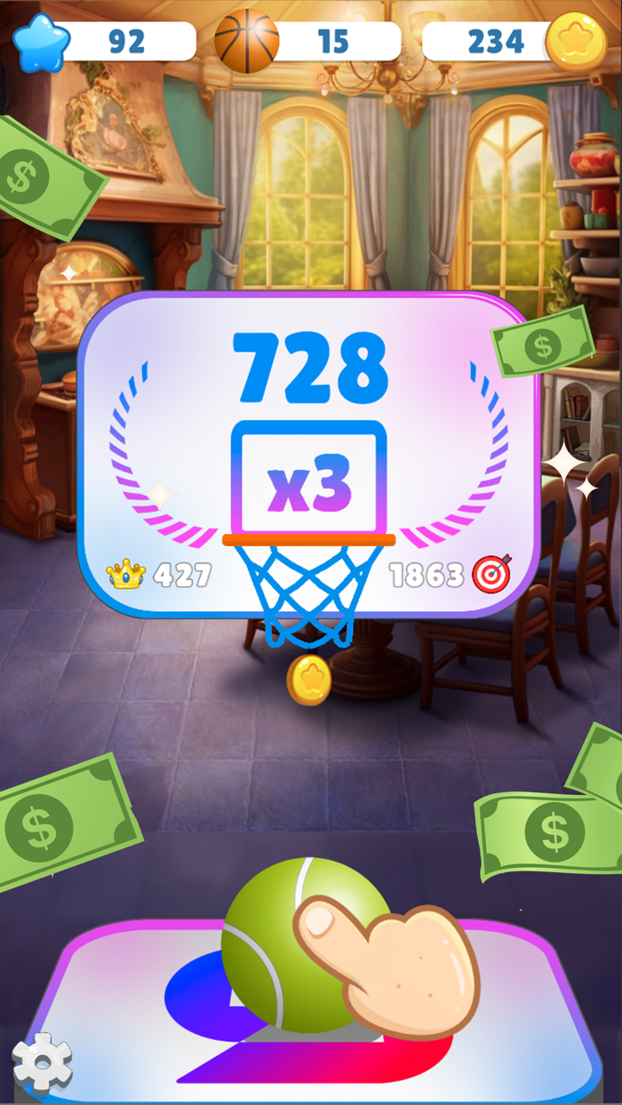 Dunk hoop - Basketball Payday