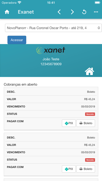 Exanet Screenshot