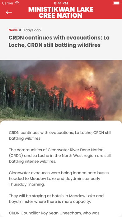 Ministikwan Lake Cree Nation Screenshot